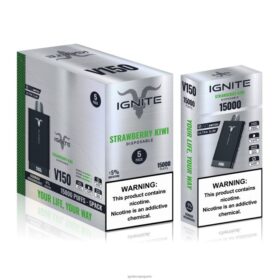 IGNITE V150 stylo vape, paquet de 5 fraise-kiwi B0J8292 | IGNITE Vape Paris