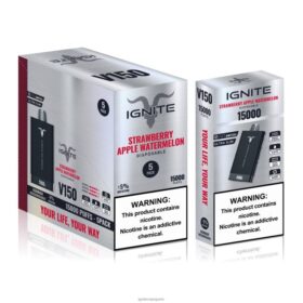 IGNITE V150 stylo vape, paquet de 5 fraise pomme pastèque B0J8291 | IGNITE Electronic Cigarette