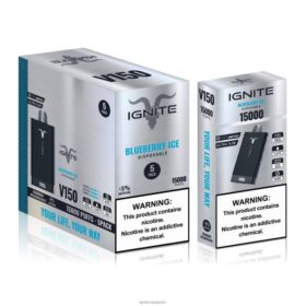 IGNITE V150 stylo vape, paquet de 5 glace aux myrtilles B0J8282 | IGNITE Vape Reviews