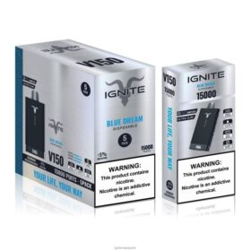 IGNITE V150 stylo vape, paquet de 5 rêve bleu B0J8281 | IGNITE Vape Near Me