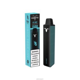IGNITE V15 stylo vape menthe glacée B0J82113 | IGNITE Vape Paris