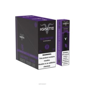 IGNITE V15 stylo vape, paquet de 10 glace bleue B0J8296 | IGNITE Vape Reviews