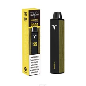 IGNITE V35 stylo vape glace à la banane B0J8219 | IGNITE Vape Reviews