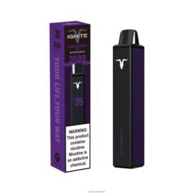 IGNITE V35 stylo vape glace à la framboise bleue B0J82131 | IGNITE Vape Reviews