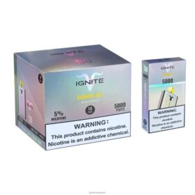 IGNITE V50 stylo vape, paquet de 10 glace à la banane B0J82141 | IGNITE Vape Paris