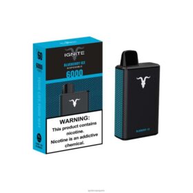 IGNITE V60 stylo vape glace aux myrtilles B0J8229 | IGNITE Vape Paris