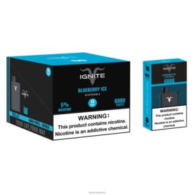 IGNITE V60 stylo vape, paquet de 10 glace aux myrtilles B0J8213 | IGNITE Vape Amazon