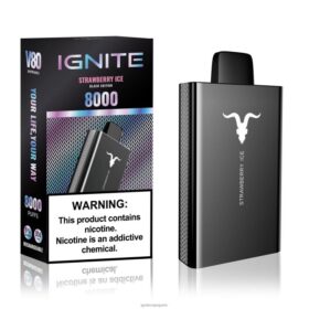 IGNITE V80 stylo vape glace à la fraise B0J8250 | IGNITE Vape Paris