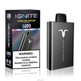 IGNITE V80 stylo vape kiwi aigre aux fruits de la passion B0J8249 | IGNITE Electronic Cigarette