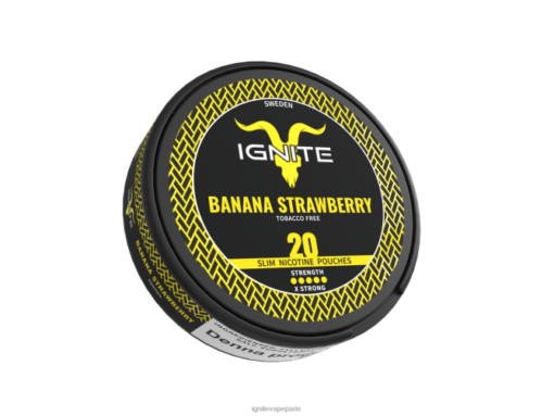 IGNITE sachets de nicotine banane fraise B0J82172 | IGNITE Vape Near Me