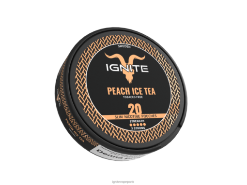 IGNITE sachets de nicotine thé glacé à la pêche B0J82173 | IGNITE Vape Reviews