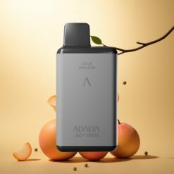 Adalya AD 10000 Seigneur Gris Espace - Peinture Sablée, 14 ml, Nicotine 2%, 650 mAh