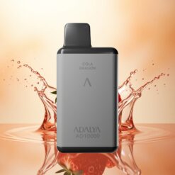Adalya AD 10000 Éclat de Fraise Gris Espace 650 mAh