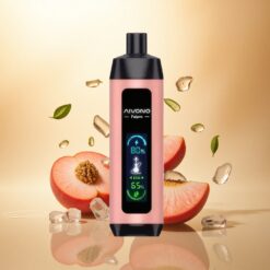 Aivono Aim Fatpro 22000 Glace à la Pêche 5% Nicotine 600mAh
