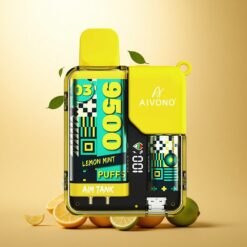 Aivono Aim Tank 9500 Citron Menthe 18ml 650mAh 5% Nicotine