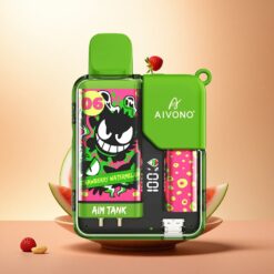 Aivono Aim Tank 9500 Fraise Pastèque 18ml 650mAh 5% Nicotine