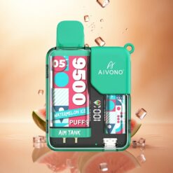 Aivono Aim Tank 9500 Glace Pastèque 650mAh 5% Nicotine