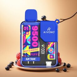 Aivono Aim Tank 9500 Myrtille Framboise LCD 650mAh