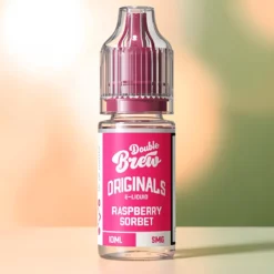 Sorbet Framboise Double Brew, Sel Nicotine Double Concentré