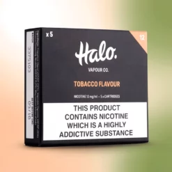 Cartouches Tabac Halo - Goût Authentique, pour Cigalike